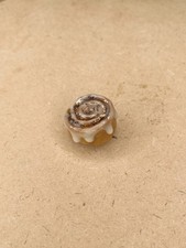 Handmade Mini Cinnamon Roll Magnet- Polymer Clay Mini Food Refrigerator Magnet