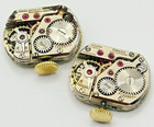 Lot Of 2- Vintage Omega Manual Wind Watch Movements, FOR PARTS — photo 2