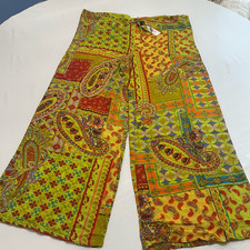 NWT RAJ Hippie Boho Chic Paisley Pants Size Medium New