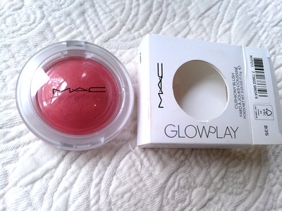 MAC GLOWPLAY CUSHIONY BLUSH NIB CHEER UP .25 oz. FINERTIP FRIENDLY MULTI-USE