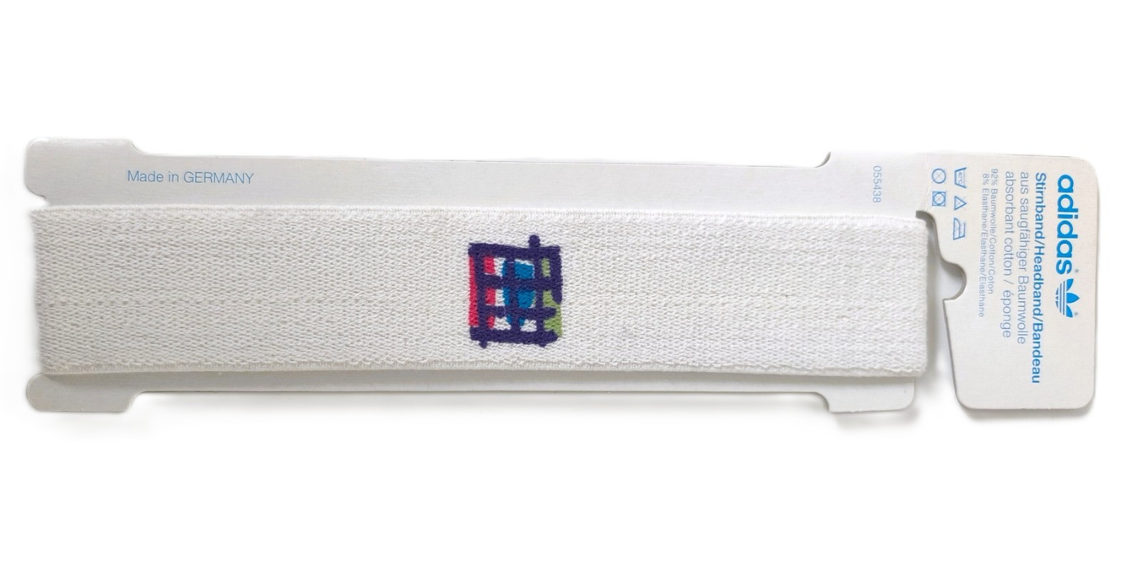 Bandeau tennis ADIDAS STEFAN EDBERG accessoire sport rétro 80s