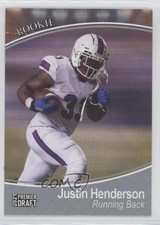 2021 Sage Premier Draft Silver Justin Henderson #87 0w8