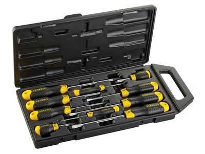 Stanley  Cushion Grip Screwdriver Set, 10 Stück STA265014