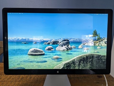 Apple LED Thunderbolt Display (27-inch) MC914LL/A - Excellent Condition