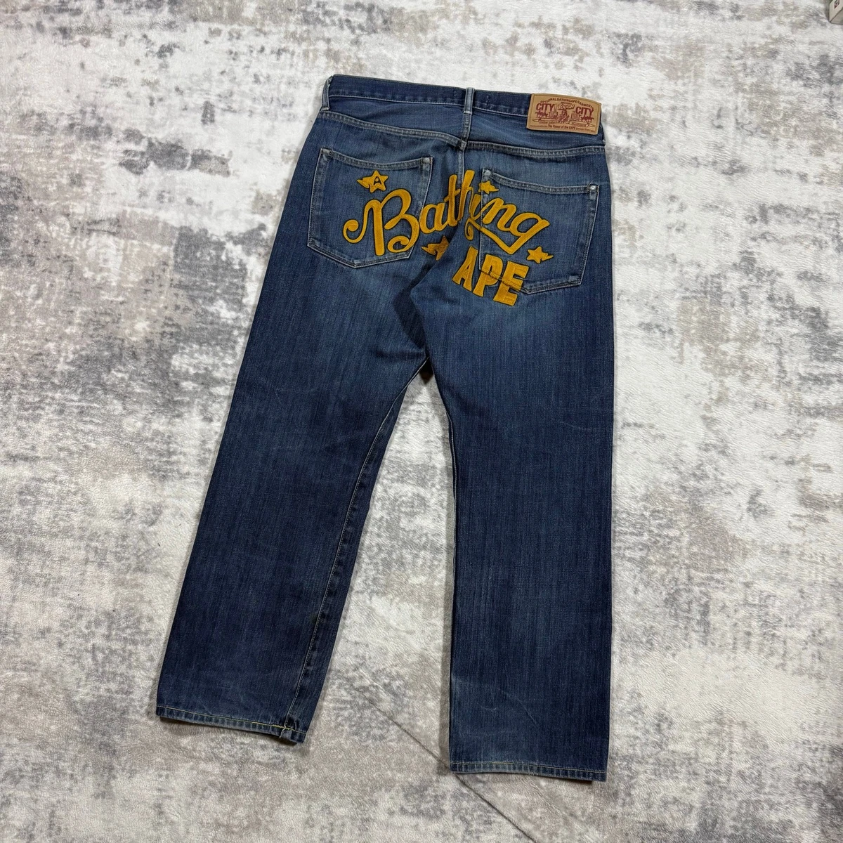 bathing ape jeans products for sale | eBay