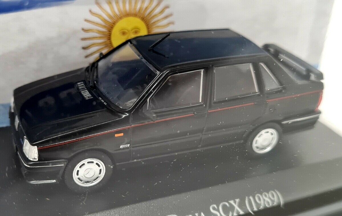 Altaya 1/43 - Fiat Duna SCX 1989 Black Blister Packed Diecast Model Car
