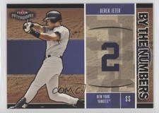 2004 Fleer Patchworks By the Numbers Derek Jeter #2BN HOF 0q3