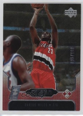2004-05 Upper Deck Black Diamond Red Diamond 95/100 Darius Miles #114 e3v