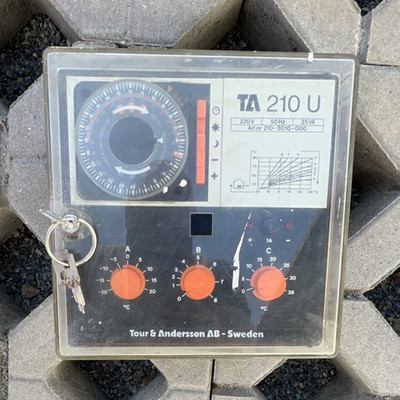 Tour & Andersson TA 210 U Heizungssteuerung 220V, Modell 210-3010-000