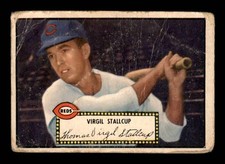 1952 Topps #69 Virgil Stallcup   GOOD X2849745