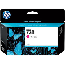 HP 728 Cyan Ink Cartridge - F9J67A