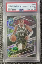 Panini 2023-24 Spectra Giannis Antetokounmpo Meta #125 PSA 10 /25