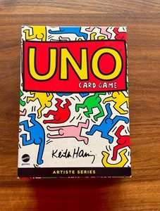 Keith Haring Uno Card Game Special Edition Artiste Series Mattel