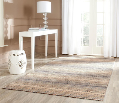Himalaya Collection Accent Rug - 4' X 6', Grey, Handmade Wool, Ideal for High Tr