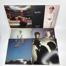Sparks Lot Of 6 Records Vinyl LP Young Goes No 1 Heaven Outer Space Sparks BLUE