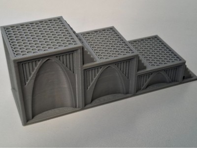 Industrial Platform - Straight Step Grimdark Wargaming Sci-Fi Terrain 28mm Scale