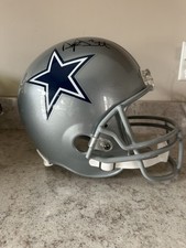 Casco Dak Prescott autografato Dallas Cowboys F/S - jsa cert