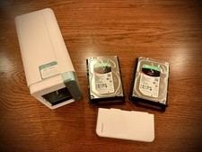 QNAP 2 Bay Home NAS 4TB Capacity, Preconfigured RAID 1 Seagate IronWolf Drives