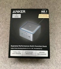 Anker Prime TB5 Docking Station 14 Ports Thunderbolt 5, NEW, RRP £400