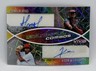 2025 Leaf Vivid Baseball WItherspoon Arias Red Sox Colorful Combos Duo Auto 1/3