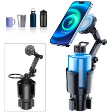 360 Universal Cup Holder Car Mount Cradle for Cell Phone Drink Organizer Holder