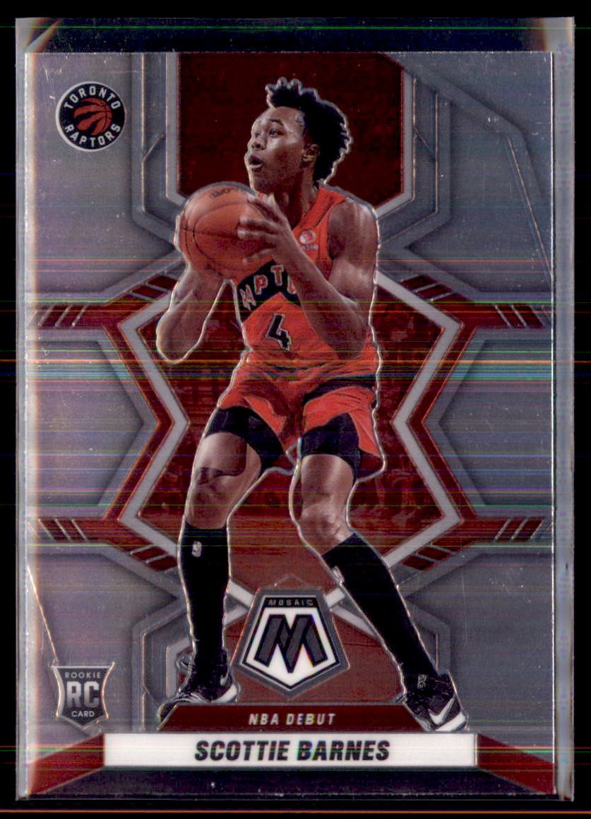 2021-22 Panini Mosaic Scottie Barnes Raptors 264 RC