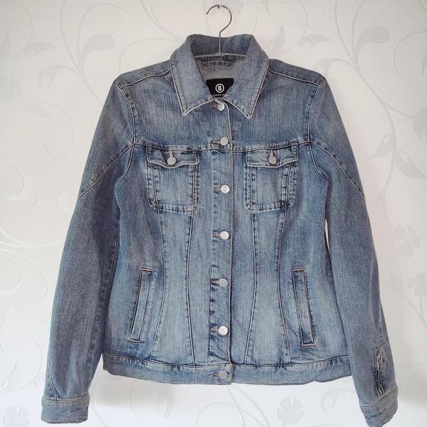Women Bogner Jacket Blue Cotton 38 / M / 46