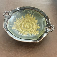 Studio Pottery Hamilton Williams Signed Two Handled Bowl