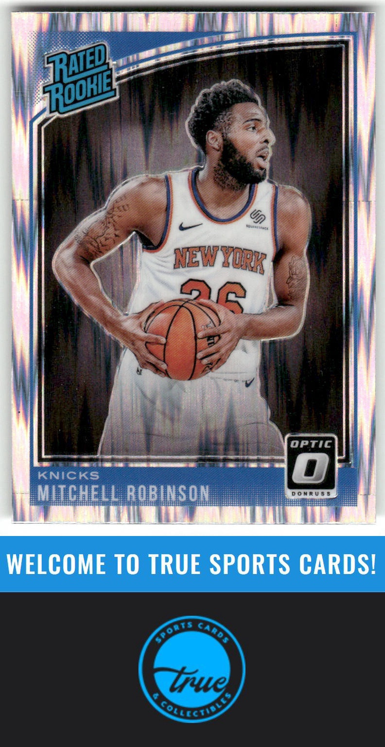 2018-19 Donruss Optic #163 Mitchell Robinson Shock