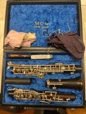 MARK CHUDNOW WOODWINDS MCW PRO FULL CONSERVATORY WOOD OBOE W/ CASE- USED.