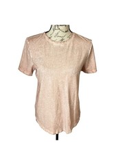 Lululemon Love Crew Wash Smoky Topaz Pink Peachy Sz M