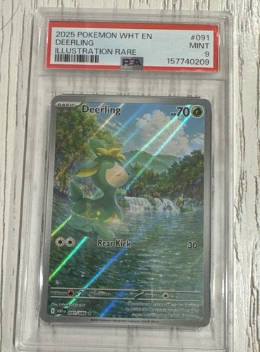Deerling graded PSA 9 for sale on eBay
