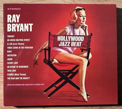 Ray Bryant Hollywood Jazz Beat, easy listening CD, Digipack