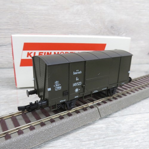 KLEIN MODELLBAHN 3131 - H0 - BBÖ - gedeckter Güterwagen - OVP - #BC16863 | Zustand: Gebraucht