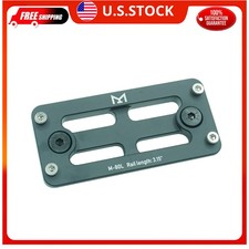 MLOK Arca Rail Tripod Ballhead-Bog Quick Release Plate,for RRS Dovetail