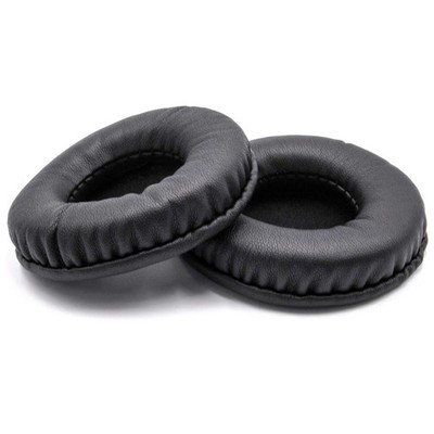 2 Ohrpolster für Audio Technica ATH-SJ55 ATH-SJ5 ATH-WS55 schwarz