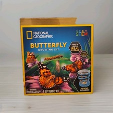 National Geographic Butterfly Growing Kit - Butterfly Habitat Kit with...