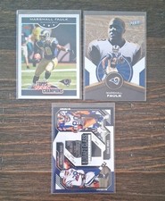 Lot (3) 2006 24 Topps Panini Marshall Faulk Rams Colts