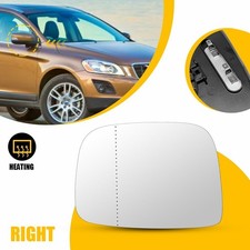 Right Passenger Side Mirror Glass Heated W Backing Plate For Volvo Xc60 2010-17
