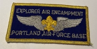 Portland Air Force Base Explorer Encampment Oregon Boy Scout DC6