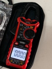 AC/DC Clamp Meter with LED Backlight: 4000 Counting Precision for Electricians