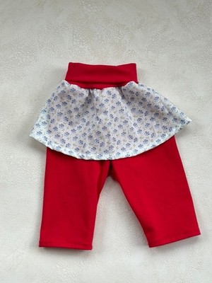 Baby pants with skirt size 56/62 baby clothes girls first outfit gift