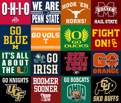 University Sweatshirts WinCraft NCAA Unisex-Adult,Unisex-Children Standard Decals College Hoodies