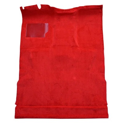 For Ford F-100 75-79 Carpet Essex Replacement Molded Red Complete Carpet w/o