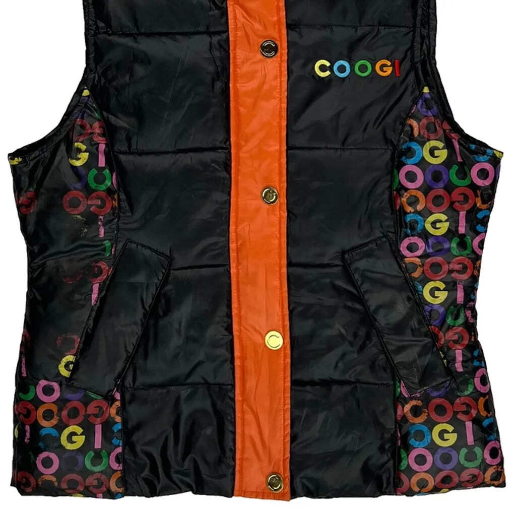 Coogi Vest - Medium Black Polyester - image 5
