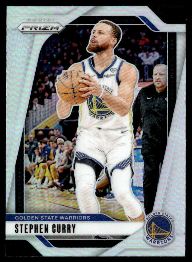 2024-25 Prizm Silver Prizms Stephen Curry Golden State Warriors #134