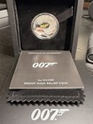 2020 James Bond 007 High Relief Proof 1oz .999 Silver Coin w Box & Certificate — photo 1