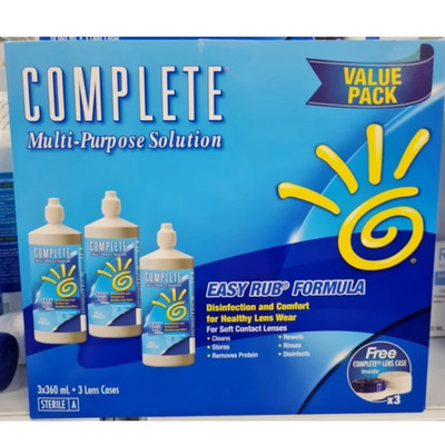 Complete MULTI-PURPOSE SOLUTION Easy Rub Formula  (360ml) Set of 3-DHL