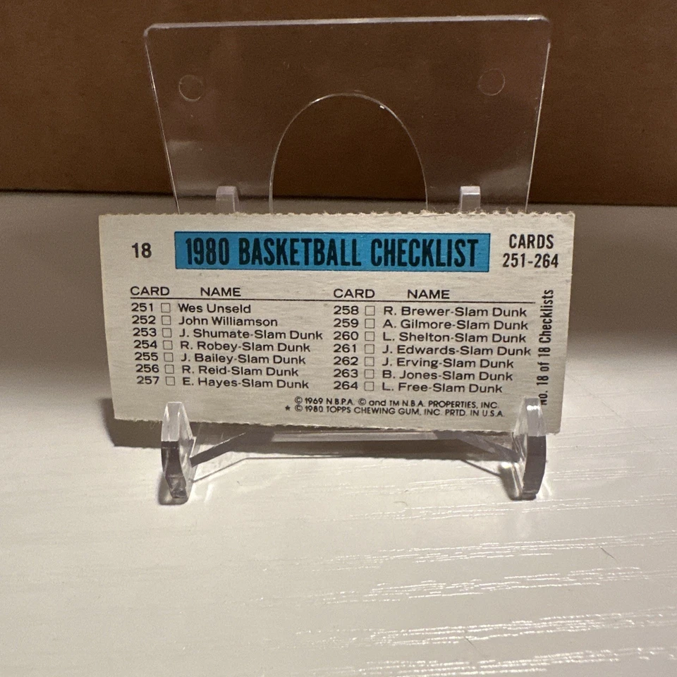 Magic Johnson 1980-81 Topps Baloncesto Novato #18 Lakers Separado  Foto 2 de 2