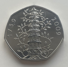 2009 Kew Gardens 50p Coin Fifty Pence UNC